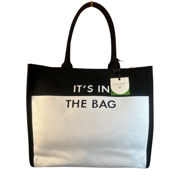 Kate Spade x Target NWT Colorblock Knit Tote Bag - Picture 1 of 15